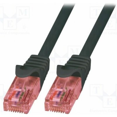Logilink CQ2043U Patch U/UTP Kat: 6 RJ45 vidlice 1,5m černý – Zboží Živě