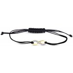 Cutie Jewellery gold Zlatý náramek na šňůrce Z60149N – Hledejceny.cz