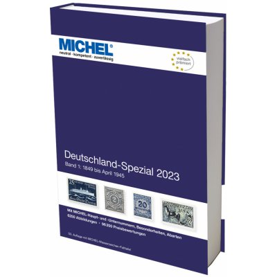 MICHEL Deutschland Spezial 2023 1.díl katalog známek – Zbozi.Blesk.cz