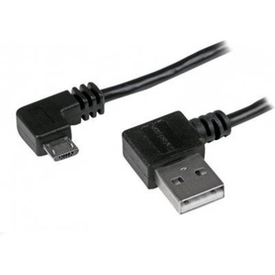 StarTech USB2AUB2RA2M Micro-USB s pravoúhlým konektorem, M/M, 2m – Zbozi.Blesk.cz
