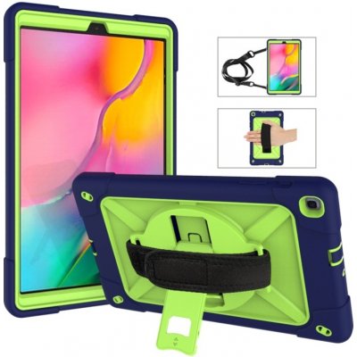 Protemio Solid Odolný kryt pro Samsung Galaxy Tab A 10.1 2019 T515/T510 71189 zelený-modrý