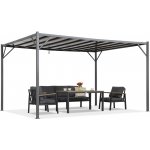 Garden Point Paros 3x4m s moskytiérou Antracitová – Zboží Mobilmania