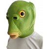 Karnevalový kostým Ryba zelená - silikonová maska na obličej