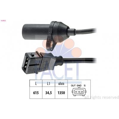 Generátor impulsů, klikový hřídel FACET 9.0053 – Zboží Mobilmania