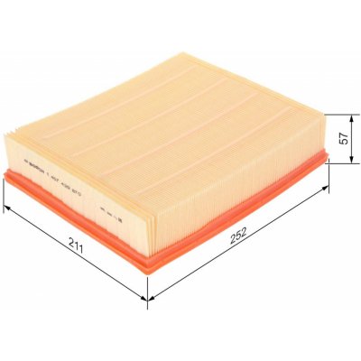 Vzduchový filtr BOSCH 1 457 429 870 | Zboží Auto