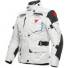 Bunda na motorku Dainese SPLUGEN 3L D-DRY světle šedá