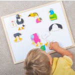 Bigjigs Toys Magnetická tabulka ptačí přátelé – Hledejceny.cz