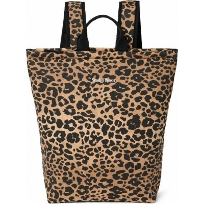 STUDIO NOOS Puffy Adult BACKPACK batoh Brown Leopard – Zboží Mobilmania