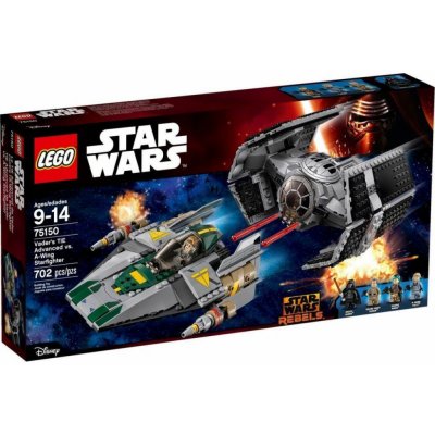 LEGO® Star Wars™ 75150 Vader’s TIE Advanced vs. A-Wing Starfighter – Zboží Mobilmania