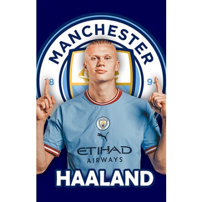 Manchester City - Haaland (vlajka) – Hledejceny.cz