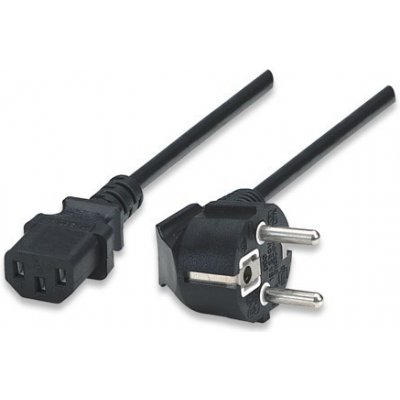 MANHATTAN kabel napájecí PC to Schuko, 1.8 m 300148 – Zbozi.Blesk.cz