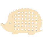 Natana dřevěný ježek na vyšívání 6x10cm – Zboží Dáma