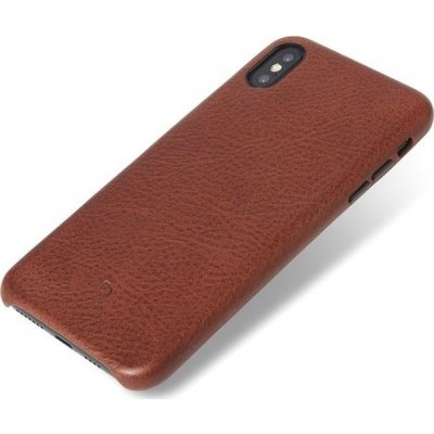 Pouzdro Decoded Leather Case iPhone XS Max hnědé