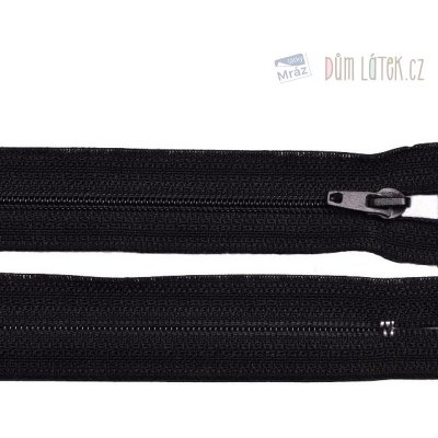 Zip spirálový 3mm nedělitelný 18cm černá – Zboží Mobilmania