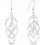 Brilio Silver Jedinečné dlouhé náušnice ze stříbra EA1196W – Sleviste.cz