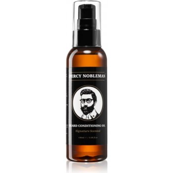 Percy Nobleman Beard Care vyživující olejový kondicionér na vousy (Signature Scented, 99% Organic Ingredients) 100 ml