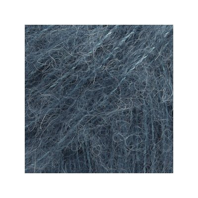 DROPS Brushed Alpaca Silk Barva: Brushed alapca ocelově modrá uni-25
