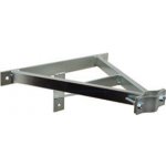 Držák stožáru 42-67mm, 40cm od zdi (se vzpěrou), zinek Žár – Sleviste.cz