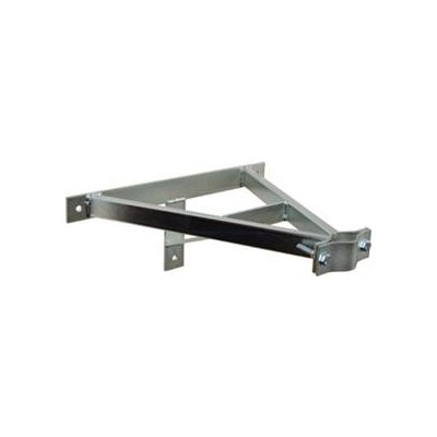 Držák stožáru 42-67mm, 40cm od zdi (se vzpěrou), zinek Žár – Sleviste.cz