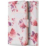 Pouzdro TECH-PROTECT WALLET IPHONE 7 / 8 / SE 2020 / 2022 FLORAL ROSE – Zboží Mobilmania