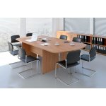 NABYTEK-DESIGNOVY.CZ - R111008 12 Sestava kancelářského nábytku Komfort 8 javor – Zboží Mobilmania
