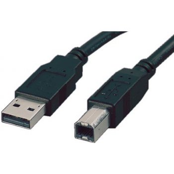 Roline 11.02.8818 USB 2.0 propojovací A-B, 1,8m, černý