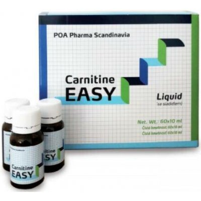 CARNITINE EASY LIQUID POR SOL 60X10ML – Hledejceny.cz
