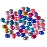 JUNIOR-ST Dekorační kamínky mix barev, 50 ks – Hledejceny.cz