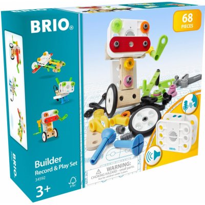 BRIO Builder stavebnice s nahráváním zvuku – Zbozi.Blesk.cz