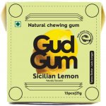 Gud Gum citrónové přírodní žvýkačky - 15 ks – Sleviste.cz