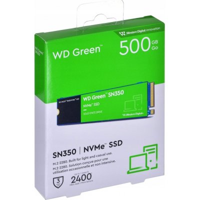 WD Green SN350 500GB, WDS500G2G0C – Sleviste.cz