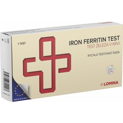 Lomina Iron Ferritin rychlý test úrovně železa v těle – Zboží Mobilmania