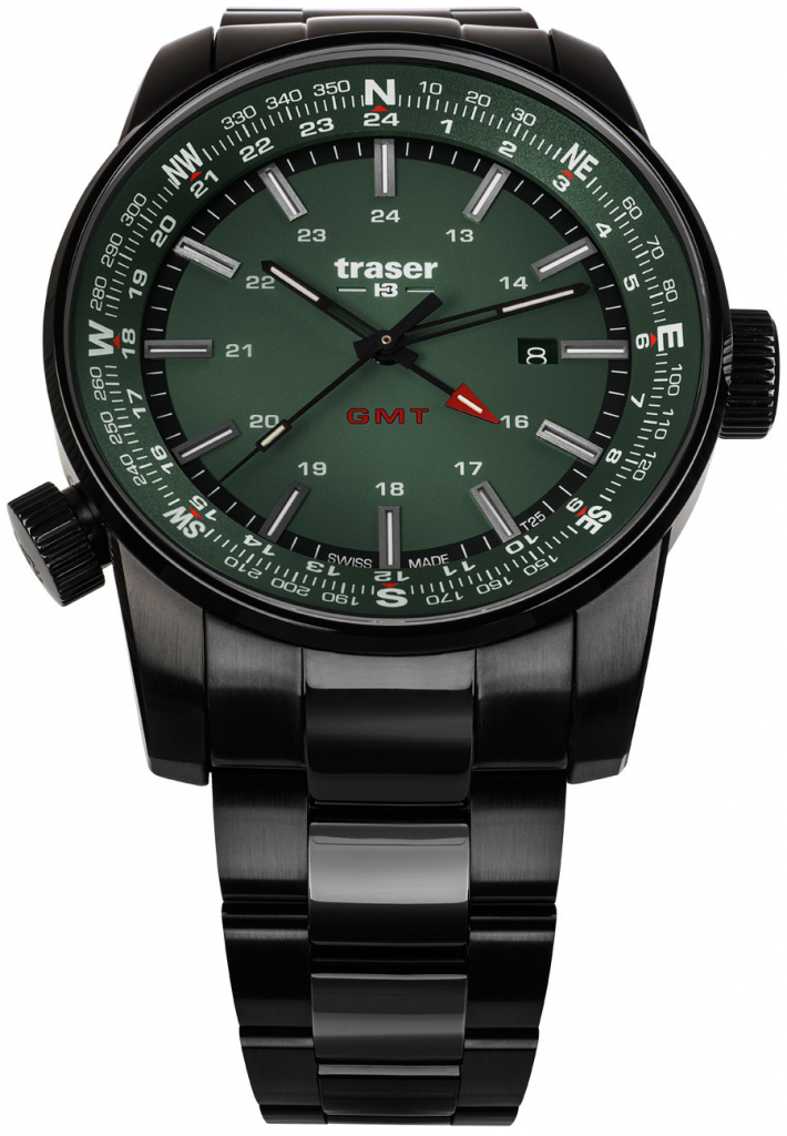 Traser P68 Pathfinder GMT Green Ocel