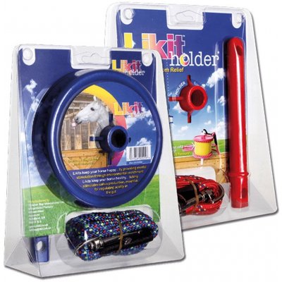 Plastový držák na pochoutky LIKIT červený – Hledejceny.cz