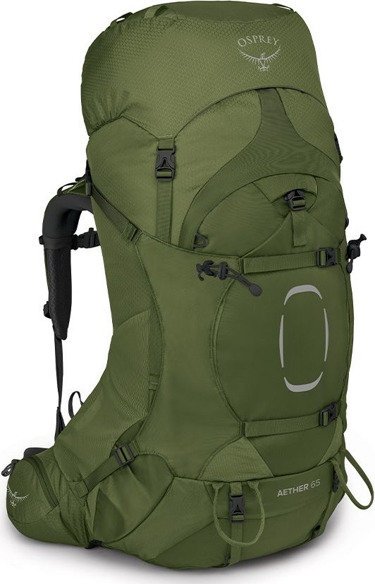 Osprey Aether II 65l garlic mustard green