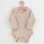 Kojenecké body New Baby Classic II světle béžové – Zboží Dáma