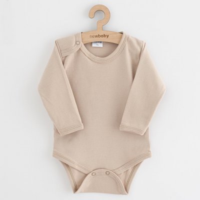 Kojenecké body New Baby Classic II světle béžové – Zboží Dáma