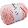 Příze Příze Marshmallow silná Velvet 500 g, pudrová, 1 ks