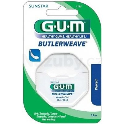G.U.M Weawe voskovaná nit bez příchutě 55 m – Zboží Dáma