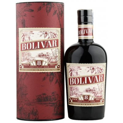 Bolivar 8 Venezuela 40% 0,7 l (tuba) – Zboží Mobilmania