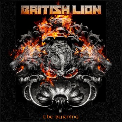 BRITISH LION - THE BURNING - BLACK VINYL LP