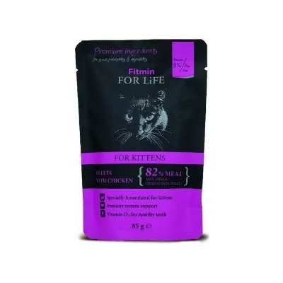 Fitmin For Life Kitten Chicken 85 g – Zbozi.Blesk.cz