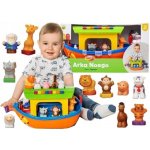 Kiddieland Noemova archa Activity se zvukem hudbou a zvířátky pro děti 31880 barevná – Hledejceny.cz