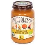 Rudolfs BIO zelenina rýže a jehněčí maso 190 g – Sleviste.cz