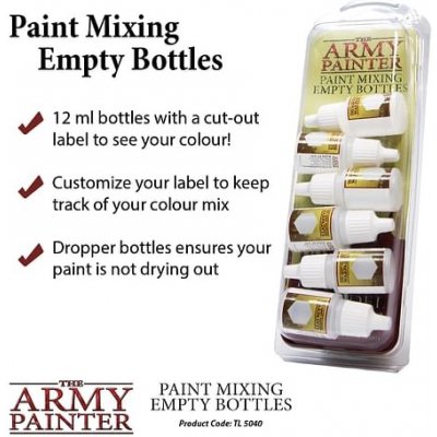 Army Painter Mixing Empty Bottles sada míchacích lahviček – Zboží Živě