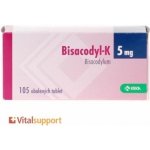 BISACODYL-K POR 5MG TBL OBD 105 – Zboží Mobilmania