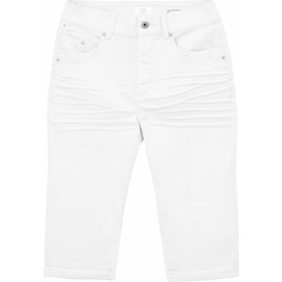 QS by s.Oliver Dámské capri kalhoty bílé – Zboží Mobilmania