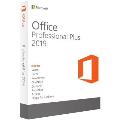 Microsoft Office 2019 Professional Plus, elektronická licence, 79P-05729, druhotná licence – Zboží Mobilmania