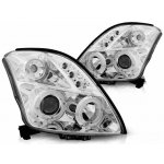 Světla přední SUZUKI SWIFT 05.05-10 ANGEL EYES CHROME – Hledejceny.cz