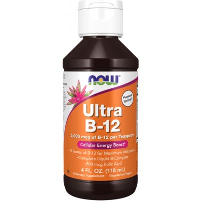 Now Foods Vitamín B12 Ultra 118 ml – Hledejceny.cz
